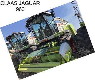 CLAAS JAGUAR 960