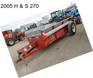 2005 H & S 270