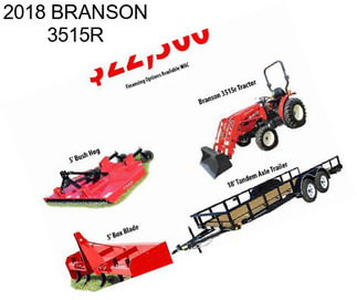 2018 BRANSON 3515R