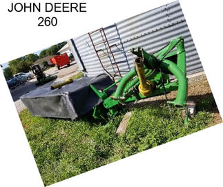 JOHN DEERE 260