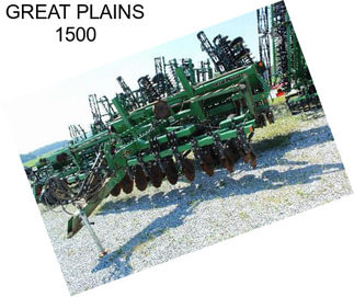 GREAT PLAINS 1500