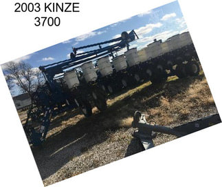 2003 KINZE 3700