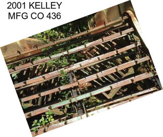 2001 KELLEY MFG CO 436