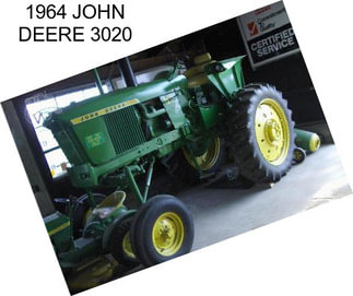 1964 JOHN DEERE 3020