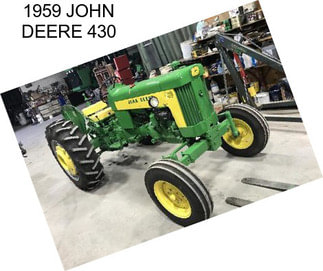 1959 JOHN DEERE 430