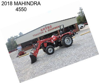 2018 MAHINDRA 4550