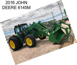 2016 JOHN DEERE 6145M