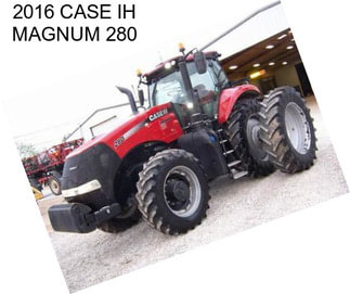 2016 CASE IH MAGNUM 280