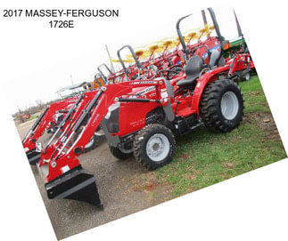 2017 MASSEY-FERGUSON 1726E