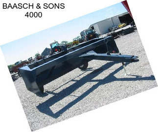 BAASCH & SONS 4000