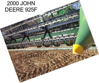 2000 JOHN DEERE 925F