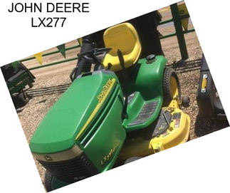 JOHN DEERE LX277