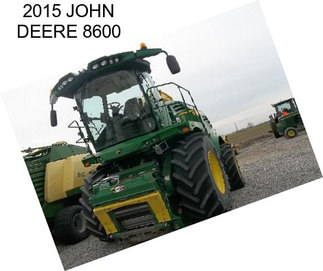 2015 JOHN DEERE 8600