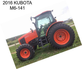 2016 KUBOTA M6-141