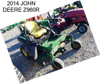 2014 JOHN DEERE Z960R