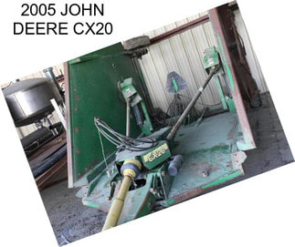 2005 JOHN DEERE CX20