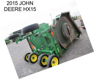 2015 JOHN DEERE HX15