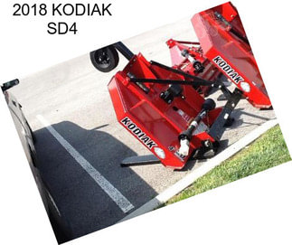 2018 KODIAK SD4