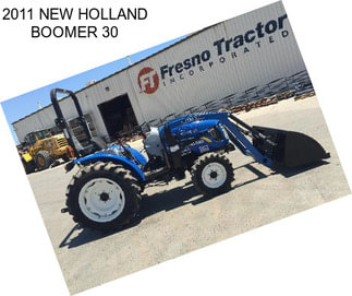 2011 NEW HOLLAND BOOMER 30