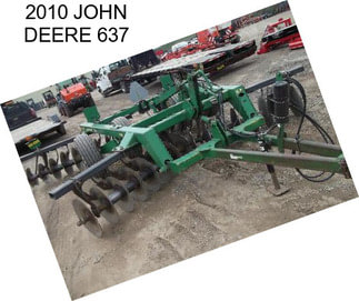 2010 JOHN DEERE 637