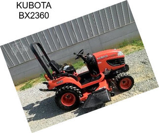 KUBOTA BX2360