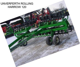 UNVERFERTH ROLLING HARROW 120