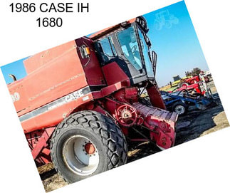 1986 CASE IH 1680