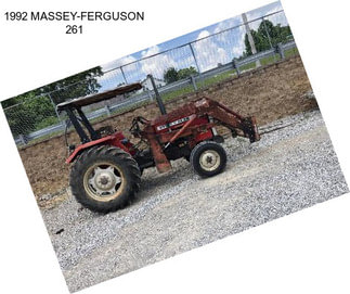 1992 MASSEY-FERGUSON 261