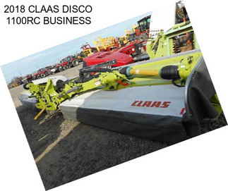 2018 CLAAS DISCO 1100RC BUSINESS