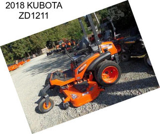 2018 KUBOTA ZD1211