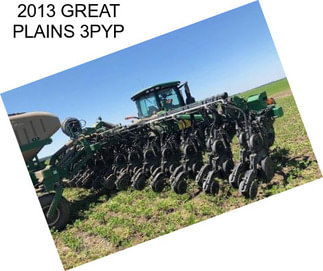 2013 GREAT PLAINS 3PYP