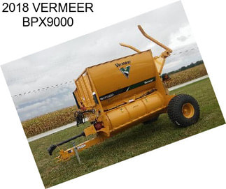 2018 VERMEER BPX9000