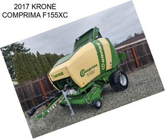 2017 KRONE COMPRIMA F155XC