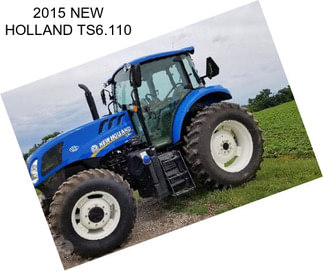 2015 NEW HOLLAND TS6.110