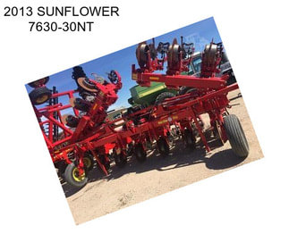 2013 SUNFLOWER 7630-30NT