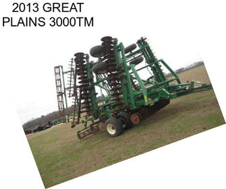 2013 GREAT PLAINS 3000TM