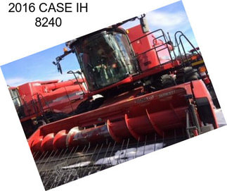 2016 CASE IH 8240