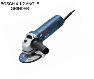 BOSCH 4 1/2\