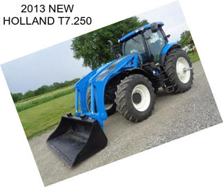 2013 NEW HOLLAND T7.250