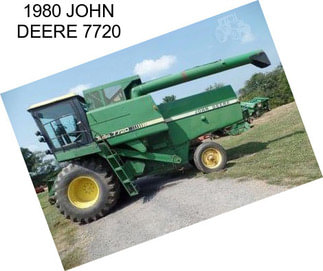 1980 JOHN DEERE 7720