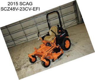 2015 SCAG SCZ48V-23CV-EFI