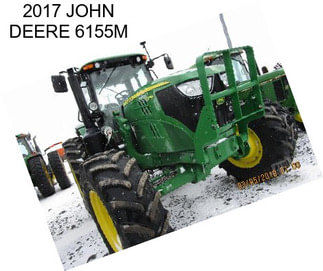 2017 JOHN DEERE 6155M