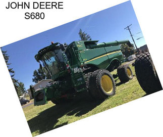 JOHN DEERE S680