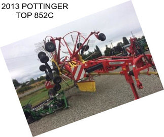 2013 POTTINGER TOP 852C