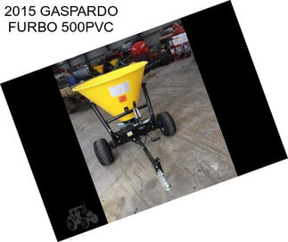 2015 GASPARDO FURBO 500PVC