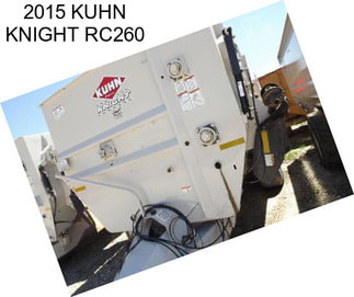 2015 KUHN KNIGHT RC260