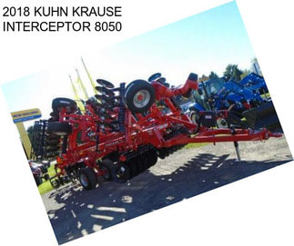 2018 KUHN KRAUSE INTERCEPTOR 8050