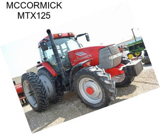 MCCORMICK MTX125