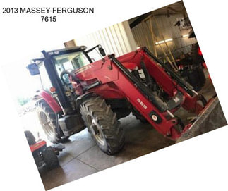 2013 MASSEY-FERGUSON 7615