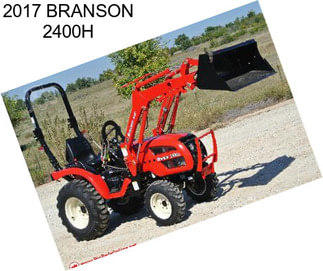 2017 BRANSON 2400H